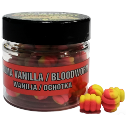 Traper Duo Maggot Wafters 8mm Köder - Vanille / Elritze