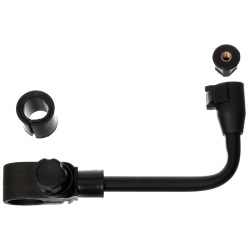 Netzhalter Flagman gebogen Pfeife mit Schnellverschluss 24cm