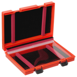 Pudełko spinningowe z pianką Flagman Spoon Box Areata Case Orange