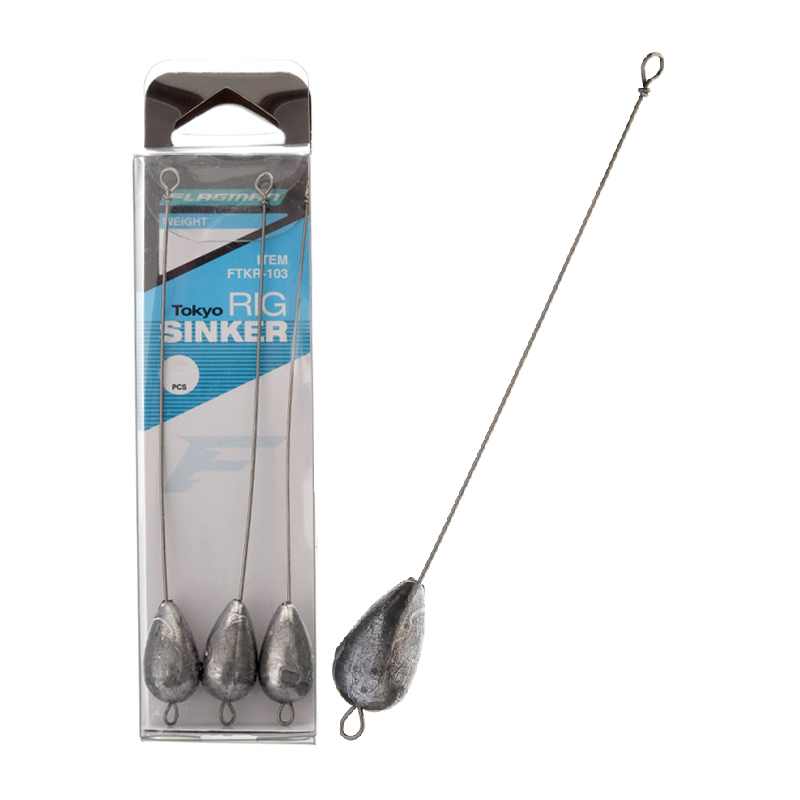 Spinning-Set mit Gewicht Flagman Tokyo Rig 5g 3Stk