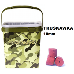 Pellet Zanętowy na karpia Stalomax 18mm Truskawka 3kg