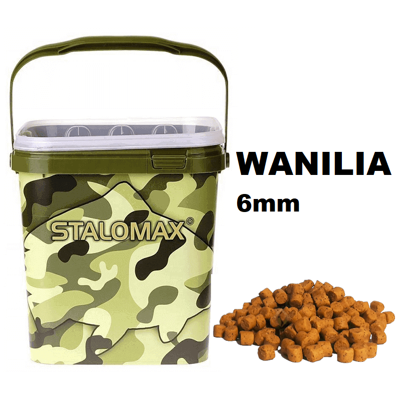 Pellet Zanętowy na karpia Stalomax 6mm Wanilia 3kg