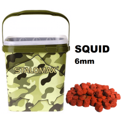 Stalomax Carp Groundbait Pellet 6mm Squid 3kg