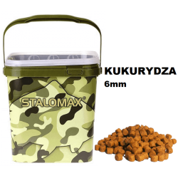 Stalomax 6mm Karpfenfutter Pellets Mais 3kg