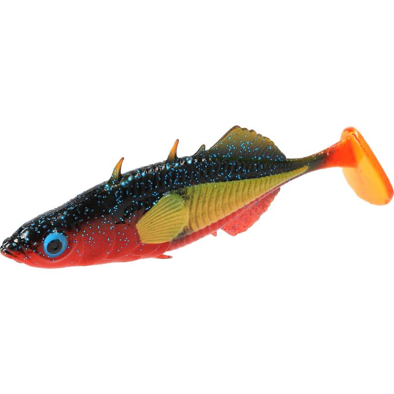 Guma na Sandacza Mikado Real Fish Sticklebait 8cm - Red Killer 1szt
