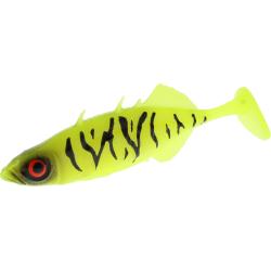 Guma na Okonia Mikado Real Fish Sticklebait 5cm - Fluo Tiger 1szt