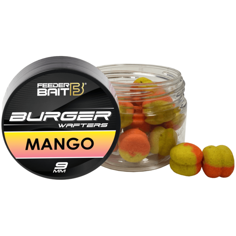 Przynęta Feeder Bait Burger Wafters 9mm - Mango