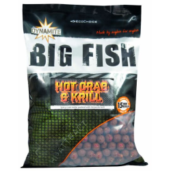 Kulki zanętowe Dynamite Baits 15mm - Hot Crab / Krill 1kg
