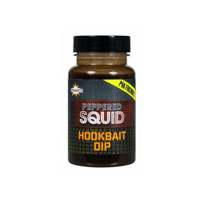 Booster Dip Dynamite Baits - Peppered Squid 100ml