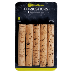 Ridge Monkey Kork-Sticks 8mm zum Ausbalancieren von Ködern