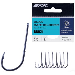 BKK Beak Baitholder-R Háčky Velikost 2/0 8ks