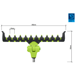 Nastavitelná podpěra Feeder Delphin Sixto Reaxe Flexi 21,5cm