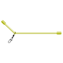 Anti-tangle tube Delphin Feeder bent 3pcs M 85mm