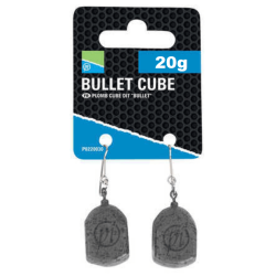 Preston Feeder Bombka Bullet Cube Lead Weight 20g 2pcs