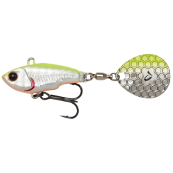 Savage Gear Fat Tail Spinnerköder 6,5cm 16g - Lemon Back Flash