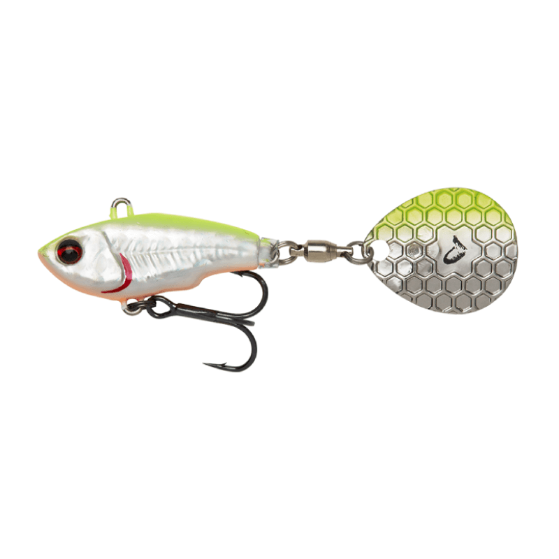 Návnada Savage Gear Fat Tail Spinner 6,5cm 16g - Lemon Back Flash