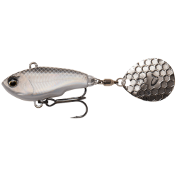 Savage Gear Fat Tail Spinner Návnada 6,5cm 16g - White Silver