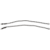 Gumový tlumič Flagman Feeder Hard Rigs 15cm 2ks