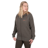 Women's Fishing Hoodie Fox WC Zipped Hoodie Green - M