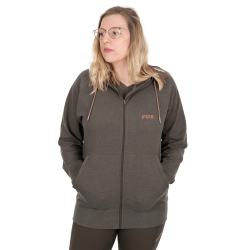 Women's Fishing Hoodie Fox WC Zipped Hoodie Green - M