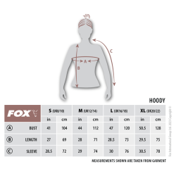 Women's Fishing Hoodie Fox WC Zipped Hoodie Green - M