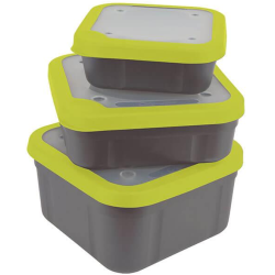 Matrix Bait Boxes Köderbox Grau/Lime 3,3 Pint 1,9L
