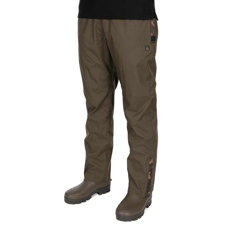 Waterproof Fishing Trousers Fox Camo Khaki RS 10K - S