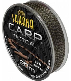 York SAKANA C.A.R.P. TACTICAL BRĄZOWA-CZARNA 35LB 20M