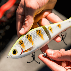 Wobler na Szczupaka Rapala Super Shadow Rap Glide 11cm - Live Perch