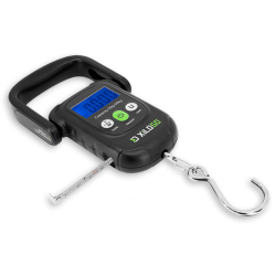 Elektronische Angelwaage mit Maßband Delphin Xilo 50kg