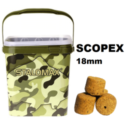 Stalomax Kaprový pelet 18mm Scopex 3kg