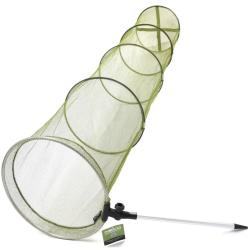 Neco Fischernetz rund mit Halterung 300cm 40cm