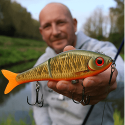 Wobler na Szczupaka Rapala Super Shadow Rap Glide 11cm - Live Roach