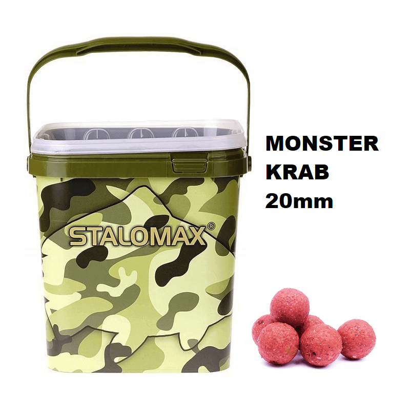 Kulki proteinowe na karpia Stalomax startup Monster Krab 20mm 3kg