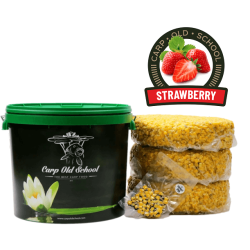 Kukurydza zanętowa Carp Old School Eimer - Erdbeere 14kg