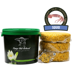 Carp Old School Bucket Bait - Squid 14kg
