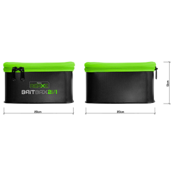 Delphin Reaxe EVA BaitBAX 2in1 Köderbox-Set