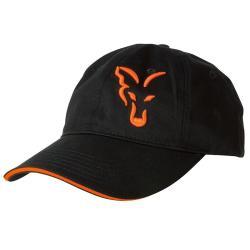 FOX BLACK & ORANGE TRUCKER CAP