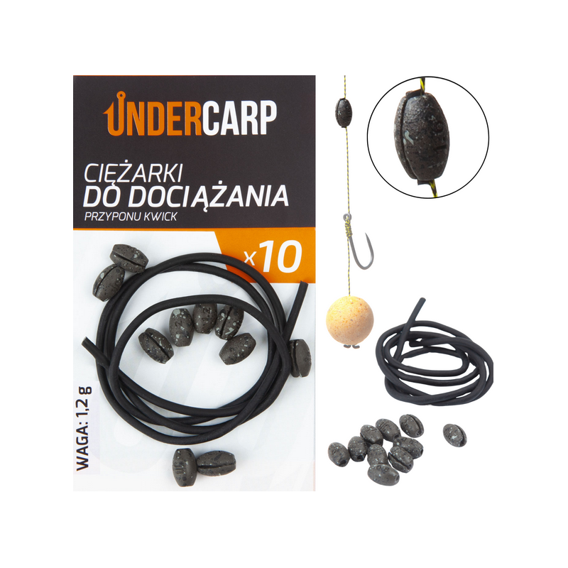 Undercarp Kwick Rig Weights 0.8 g 10 pcs