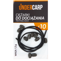 Ciężarki do dociążania przyponu Undercarp Kwick 0,8 g 10 sztuk