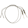 Kapr Set Carp Pro Leadcore s bezpečnostním klipem 2ks
