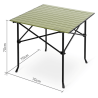 Angel-Klapptisch Delphin Campsta Mega 70x70cm
