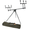 Stojan na rybářské pruty Neco Tripod 90107 Zelený pro 3 pruty