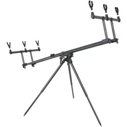 Stojan na rybářské pruty Neco Tripod 90107 Zelený pro 3 pruty