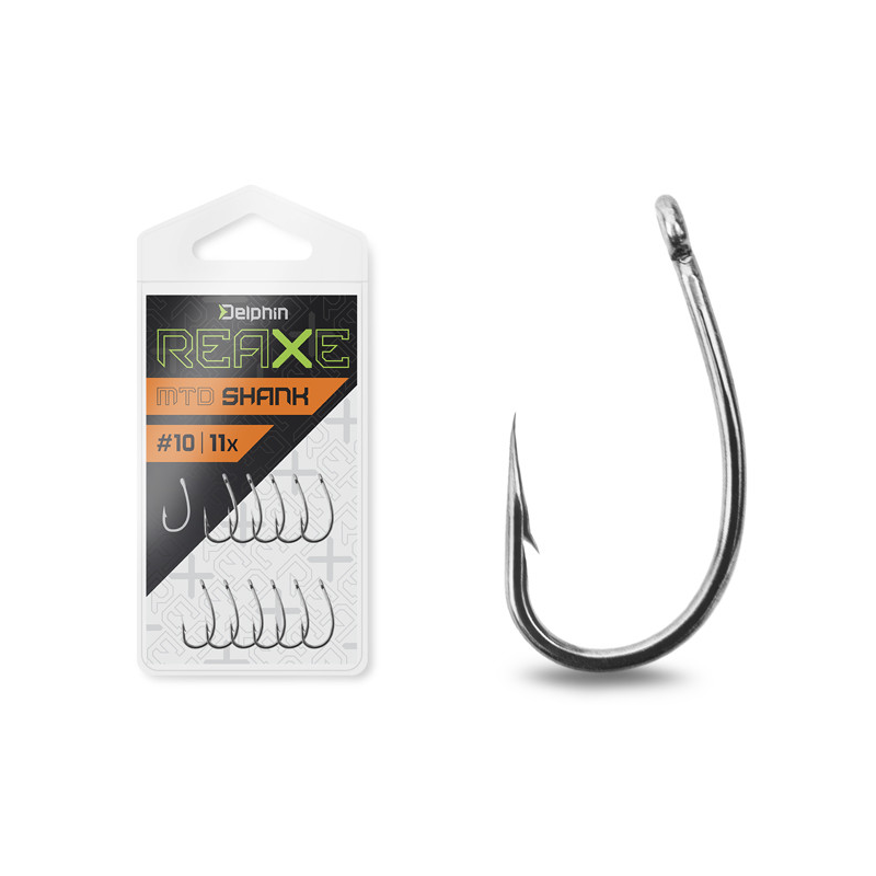 Feederové háčky Delphin Reaxe MTD Shank 10 11ks