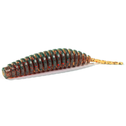 Guma Fishup Tanta 1" 22mm 019 - Motor Oil / Red 1pcs