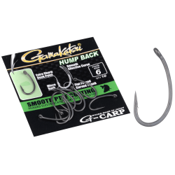 Haki karpiowe Gamakatsu G-Carp Hump Back Grey Roz.2