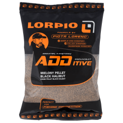 Zusatzfutter Lorpio gemahlener Pellet - Black Halibut Crush 700g