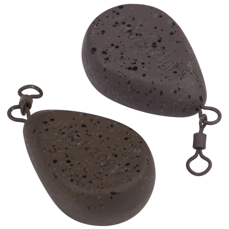 Plochý kaprový zátěž Pole Position Flat Pear Swivel Lead 43g