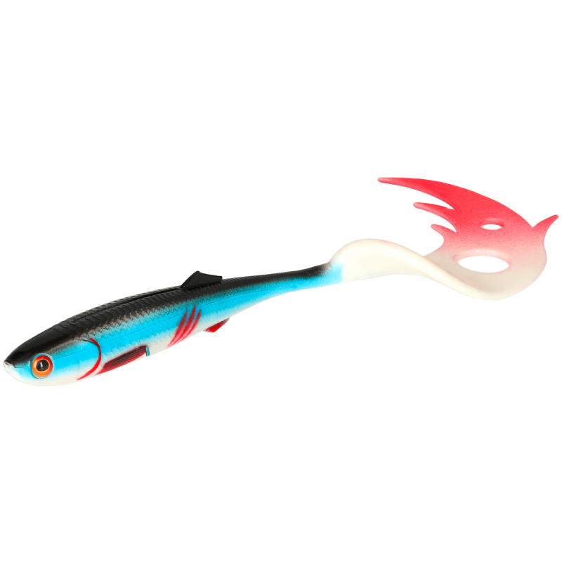 Guma na Szczupaka Mikado Sicario Pike Tail 24cm - Bleeding Blue
